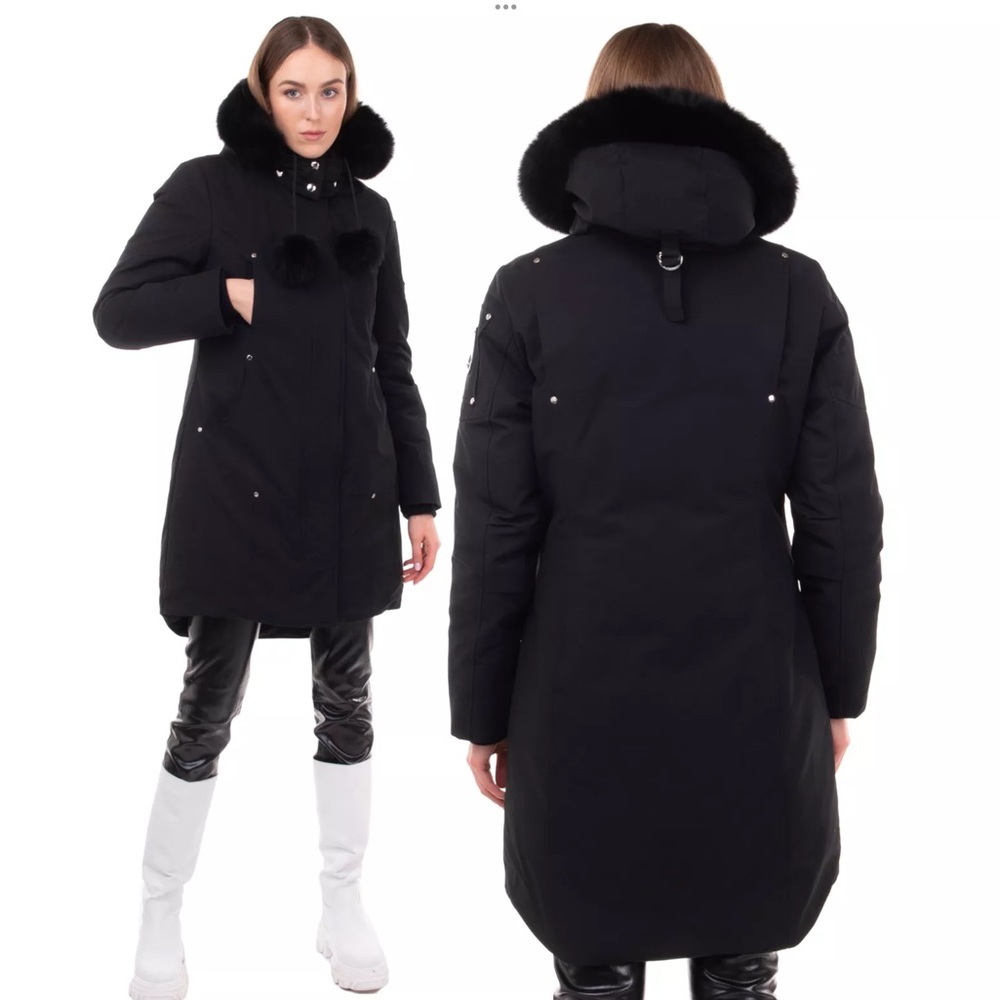 Moose Knuckles Black Ski & Snow Jacket